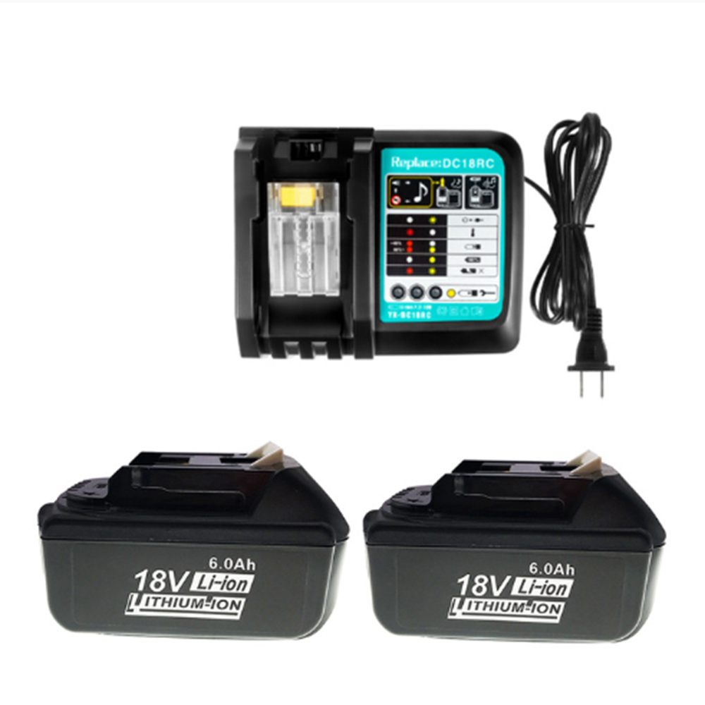 

Vakaumus 6.0Ah Lithium Ion Charging Alternative with 8V Battery BL1850 BL1830 BL1860 LXT400 Cordless Drill