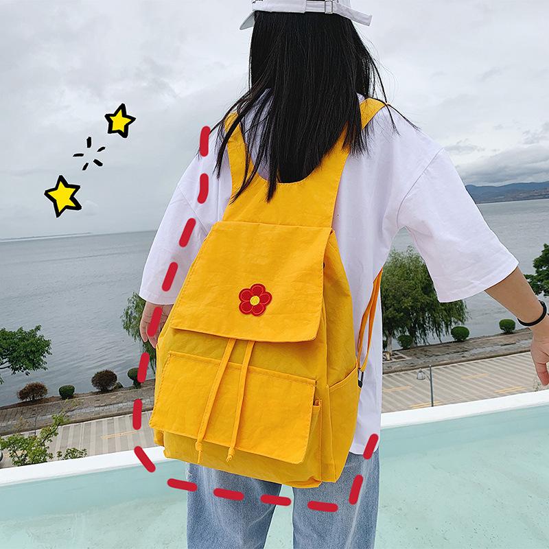 

Women Backpacks For Teen Girls 2021 Summer Brand New Fashion Female School Student Shoulder Bags Travel Backpack Laptop Backpack, Black