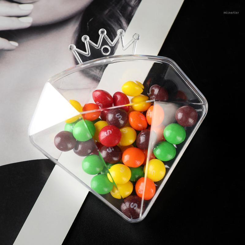 

Gift Wrap Transparent Diamond Shape Candy Box Wedding Favor Boxes Party Clear Plastic Container Home Decor