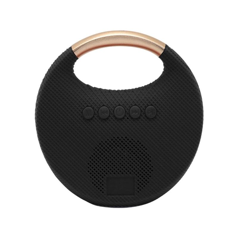 

Portable Speakers SLC-099 Bluetooth-compatible Speaker Wireless Mini Card Round Cannon Classical Retro Gift Multifunctional