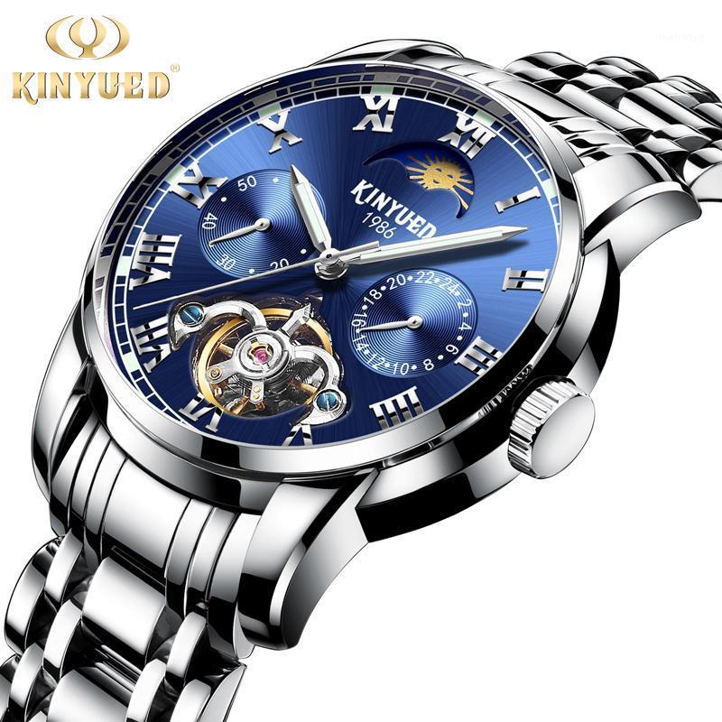 

Men Tourbillon Mechanical Watch Clock Skeleton Wristwatches Top Montre Homme Geniune Luminous