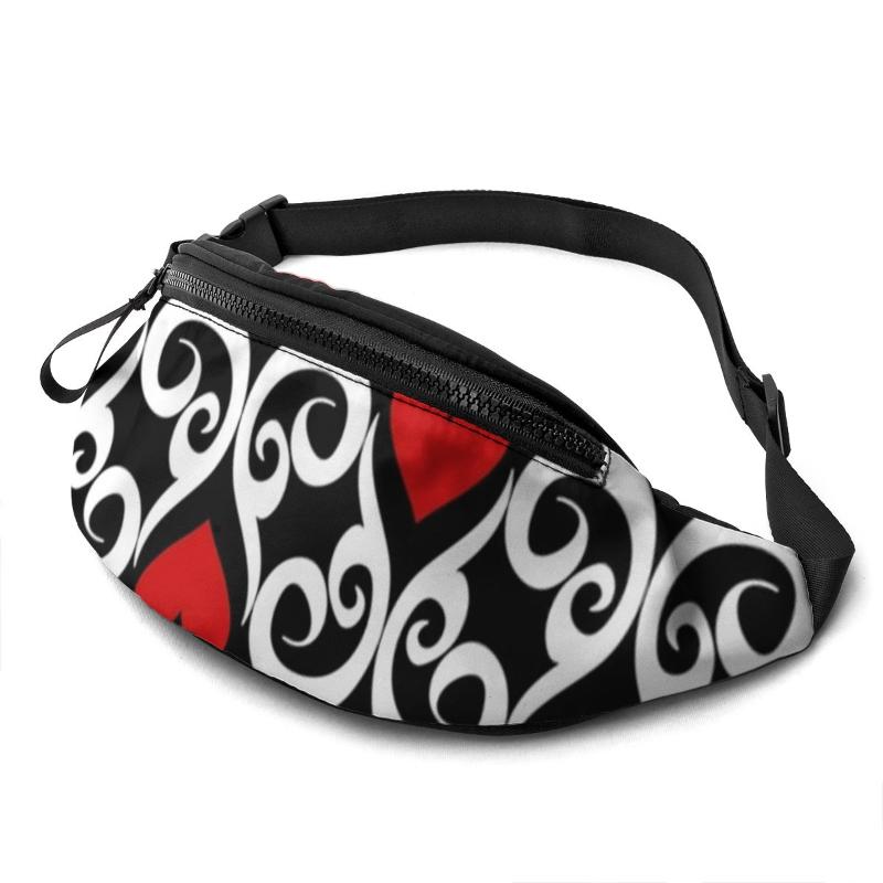

Waist Bags Queen Bag Unisex Hiking Pack Print Polyester