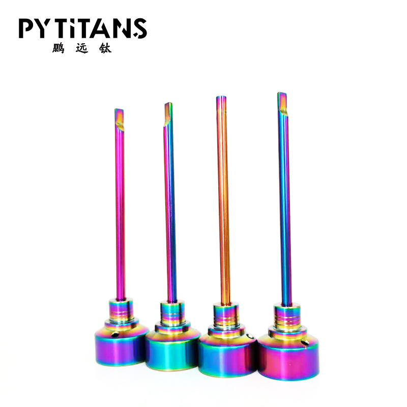 

Smoking Accessories 1 Hole Titanium Carb Cap With Ball Point Tip nails