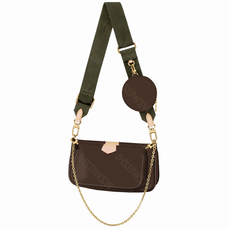 

handbags Multi pochette accessoires purses Women favorite mini pochette 3pcs accessories crossbody bag shoulder bags