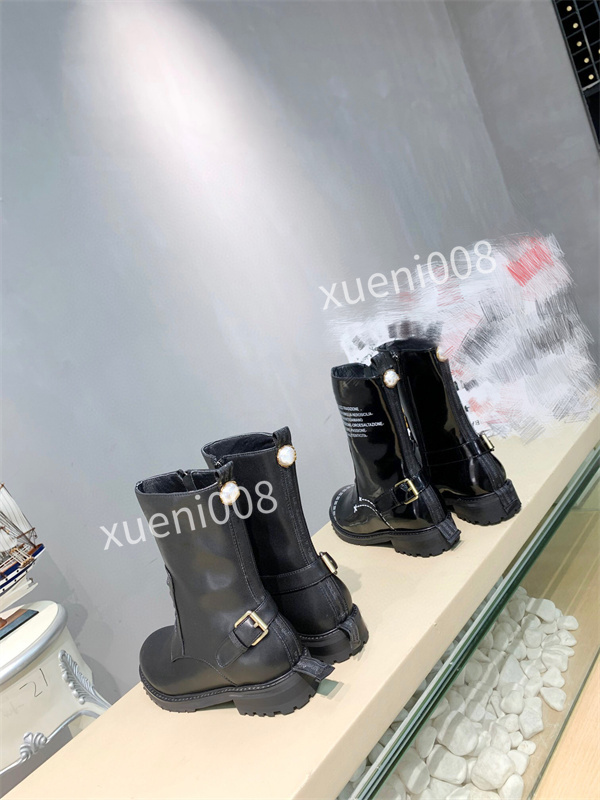 

2022 Ankle Boots Lace Up Leather Non Slip Women's Motorcycle Boot Fashion Platform Women Shoe New Autumn Spring Plus rx211116, 01