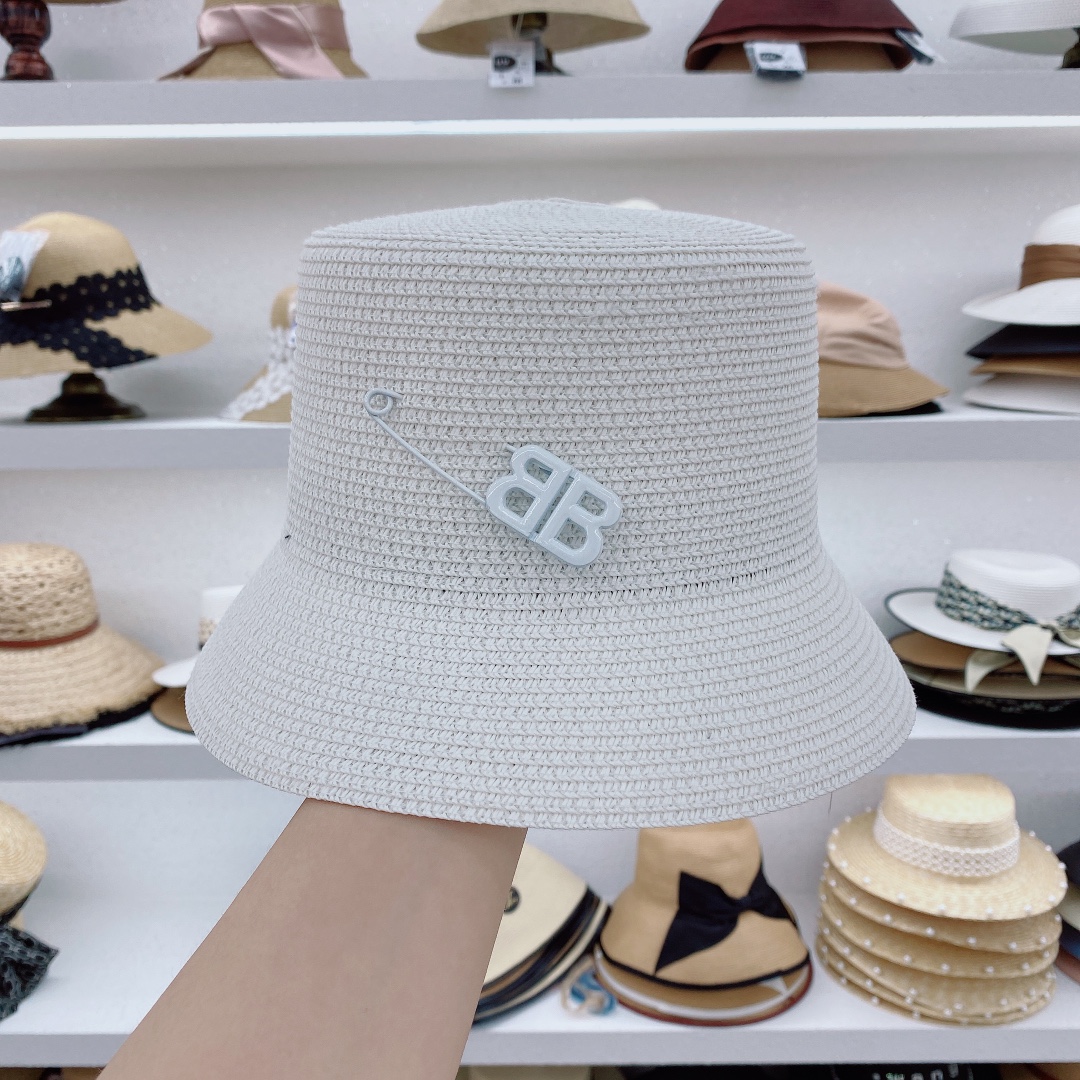 

8 Style Summer Casual Wide Brim Sun Hats for Women Fashion Designer Letter Printing Straw for Man Women Beach Uv Protection Sun Panama Straw Hat, Mixed send