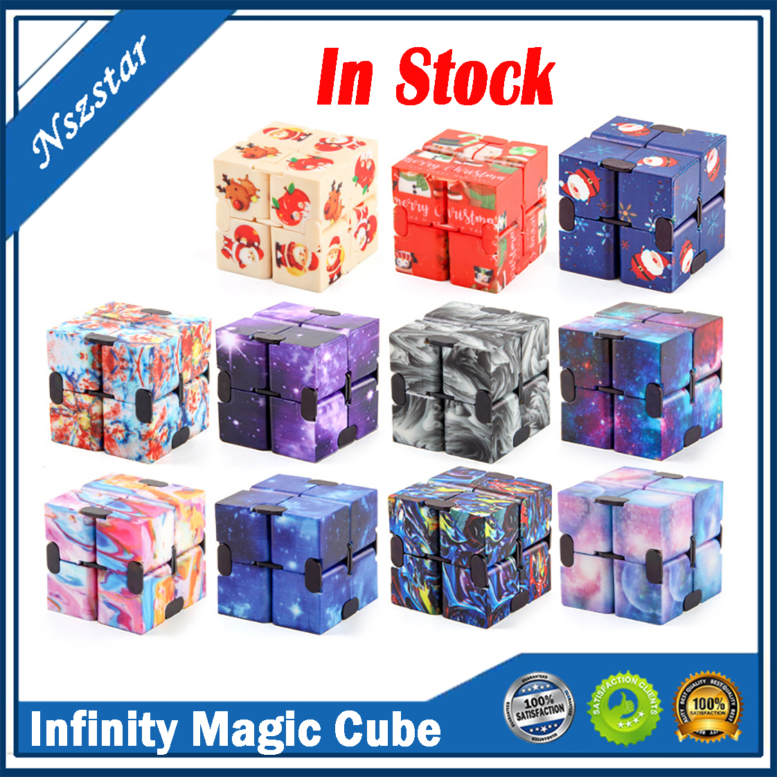 

Infinity Magic Cube Creative Galaxy Fitget Toys Party Antistress Office Flip Cubic Puzzle Mini Blocks Decompression Toy Christmas Gifts