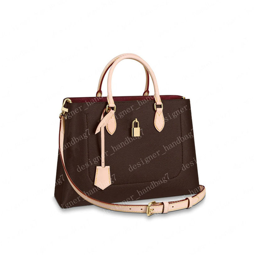 

Tote Bag Handbags Women Shoulder Bags Handbag Womens Backpack Purses Brown Leather Fashion Wallet 46, #01 brown flower beige