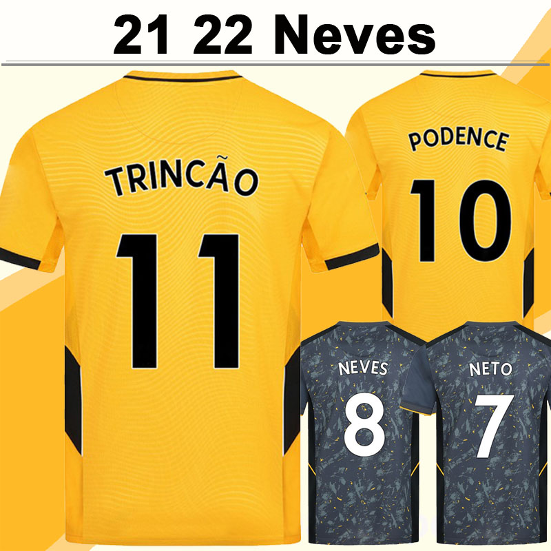 

21 22 RAUL NEVES NETO Mens Soccer Jerseys PODENCE BOLY COADY ADAMA OTASOWIE SONDERGAARD Home Away Short Sleeve Football Shirt, Qm2655 2021 away premie. leagu. patch