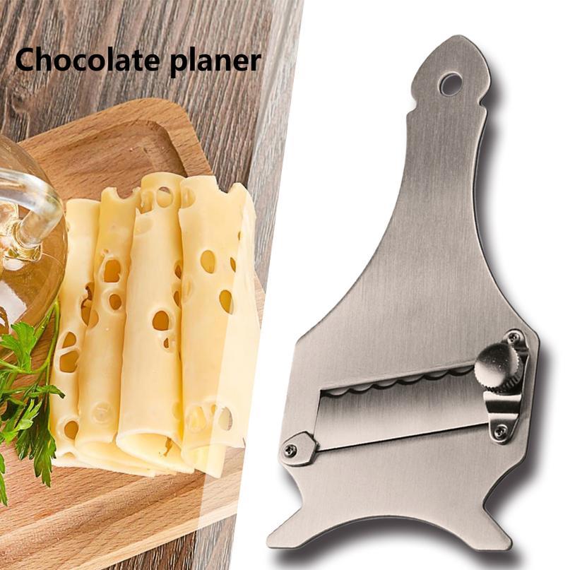 

Durable Stainless Steel Chocolate Planer Practical Cheese Cutter Truffle Butter Roll Slicer Kitchen Baking jllEVa