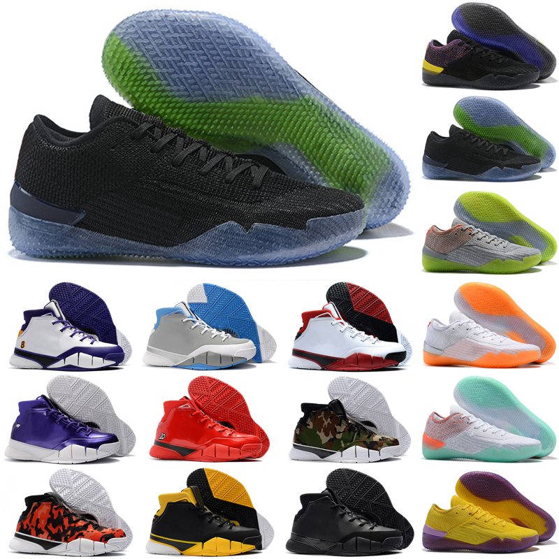 

Mamba 1 Protro Men Basketball Shoes Close Out Undefeated Pheonix TV PE 13 Mamba Day UND 1S Sports Trainer Sneakers, White;red