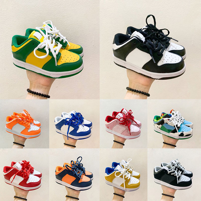 

2022 children's cushioning running shoes men's and women's sports training shoes black and white boys and girls sports outdoor sports shoes children size 26-35