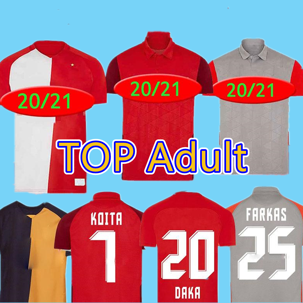

20 21 RBS Soccer Jerseys DAKA SZOBOSZLAI SUCIC KOITA 2020 2021 Salzburg Champions Version MEN MANNER Uniformen Football Shirts uniforms, Ucl version away