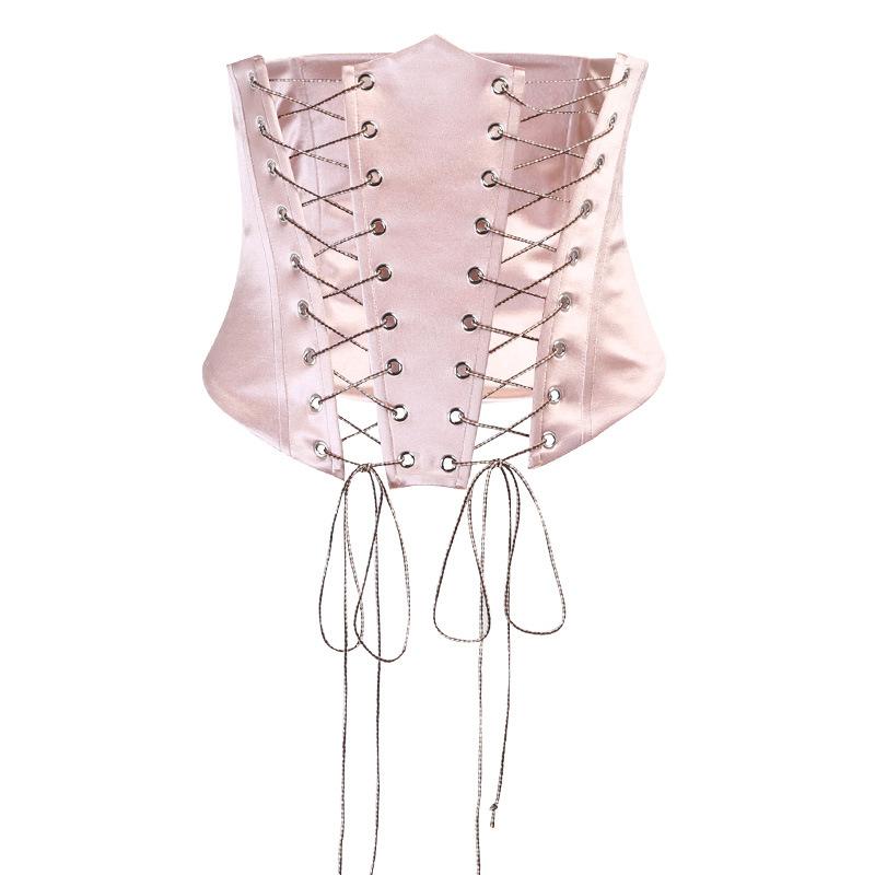 

Belts Spring And Summer Leisure Slim Waist Closure 2021 Bandage Woman For Dress, Black