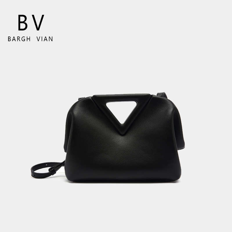 

vian bv women's small Bargh point new triangle Single Shoulder Messenger leather Storage Bags Storage Bags