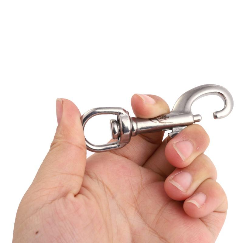 

Pool & Accessories 75/90/100MM 316 Stainless Steel Bolt Snap Hook Clip Diving BCD Water Sports Tools