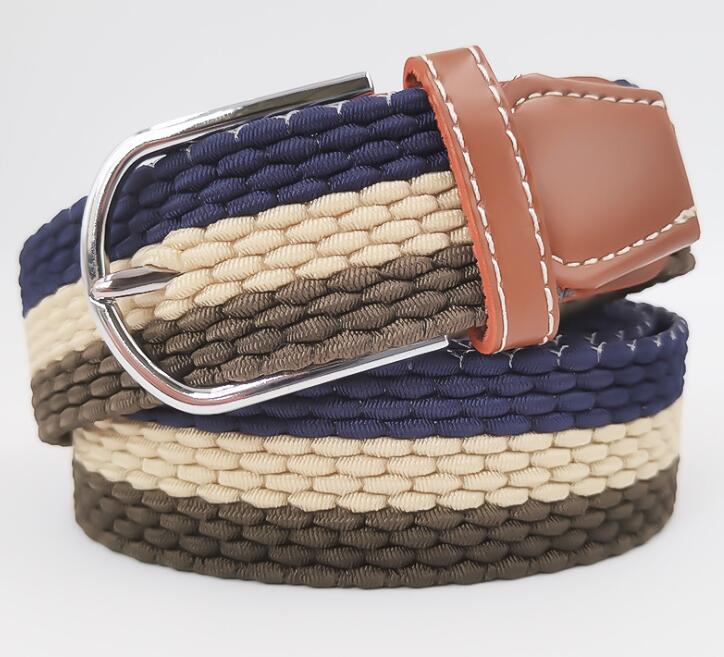 

Fashion 2021 Double sided black mens belts with alloy V buckle belt for men ceinture high quality Genuine Leather Waistband, Black;brown