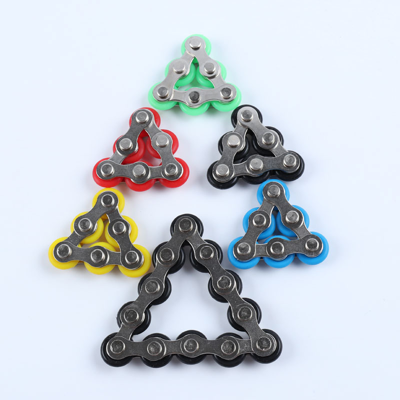 

Chain finger toy Key Ring Fidget toy anti stress relief toys decompression toy Sensory Toys Finger Autism Training Fidget Toys SALE H316TT0