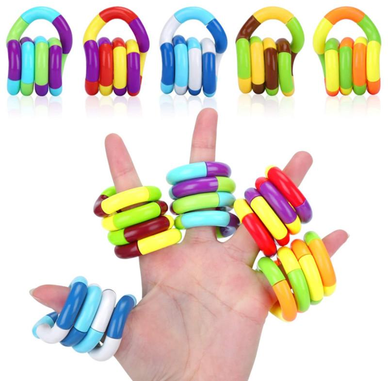 

Party Tangles Fidget Toys Relax Therapy Stress Relief Feeling Toy Decompression Educational Brain Imagine Tools to Focus