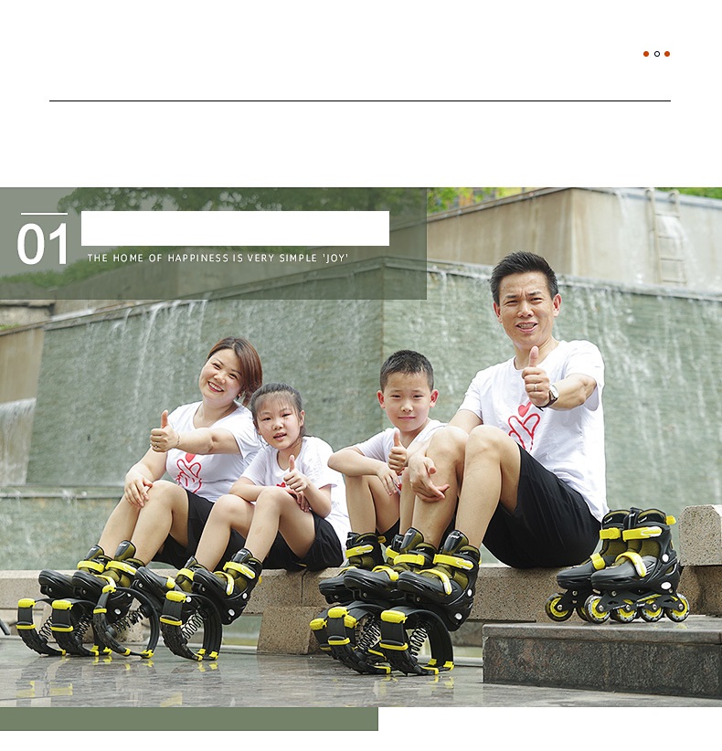 

2 In 1 Skate And Kangaroo Jump Shoes Fitness Exercise 20~70kg(44lb-154lb) Space Bouncing Shoes Jump And Skate wholesale
