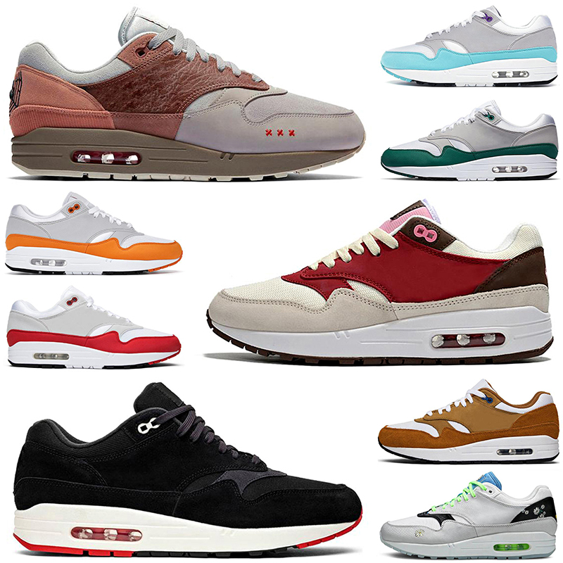 

1s Mens Womens Running Shoes Baroque Brown Bacon Saturn Gold Monarch Noise Aqua Anniversary Green men women sports sneakers, #1