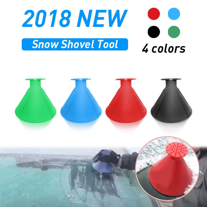 

Useful Car Windshield Snow Removal Magic Outdoor Ice Shovel Cone Shaped Funnel Snow Remover Tool Scrape Car Tools Ice Scraper New Arrive Car