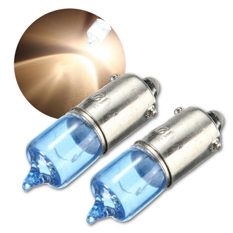 

Car Headlights 2x H6W BAX9S 6W White Xenon Side Marker Parking Lamp 12V 5000K