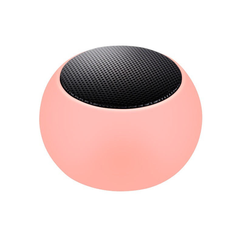 

Mini Speakers Outdoor Wireless Bluetooth 4.2 Sound Bass Boombox Portable Soundbar with Mic Mobile Headset Macaron Matte Steel Cannon