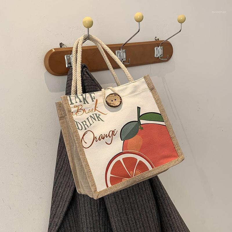

Gift Wrap Wholesales 100pcs/Lot Custom Canvas Lunch Box Bag Handbag Cute With Buttons Small Office Worker