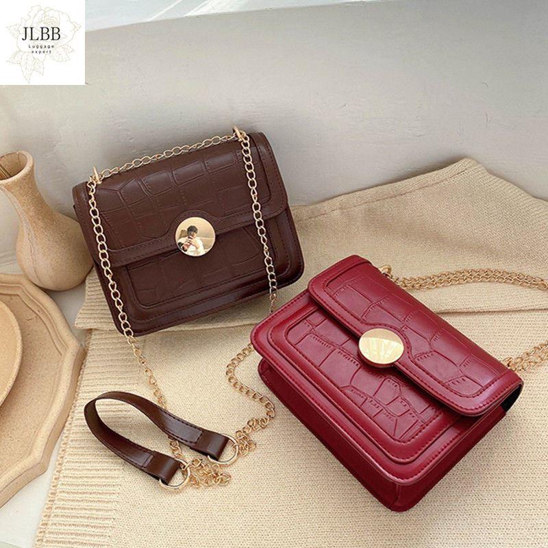 

Designer Leather Women bag Ladies Shoulder Messenger Bags Handbag Letter Flap Simple Fashion Females Crossbody Bag, Black