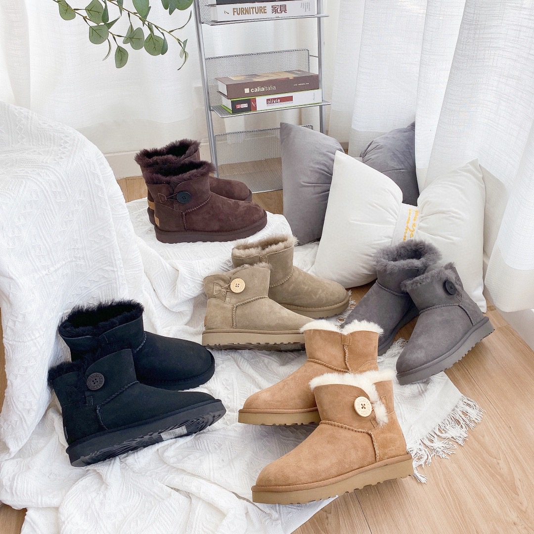 

YSLGGLVLOUISVITTONVUTTONUGGSUGGHOT sELL nEW AUSTRALIA CLASSIC WARM BOOTS WOMEN'S MINI SNOW BOOTS US4-12, Box