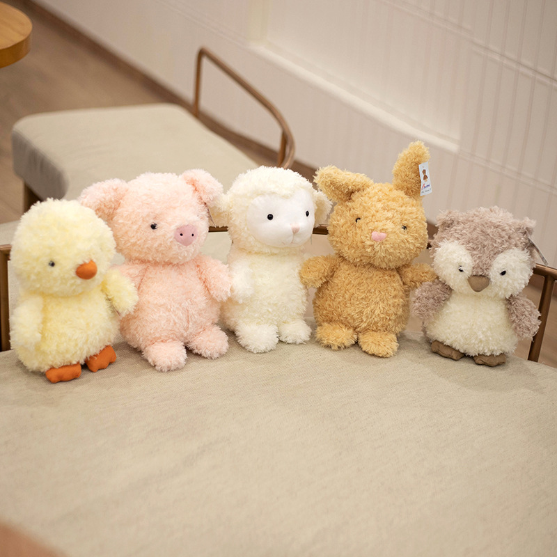

Forest animals cute plush doll children accompany toys take photos props home decoration birthday gifts Sofa cushion decoration
