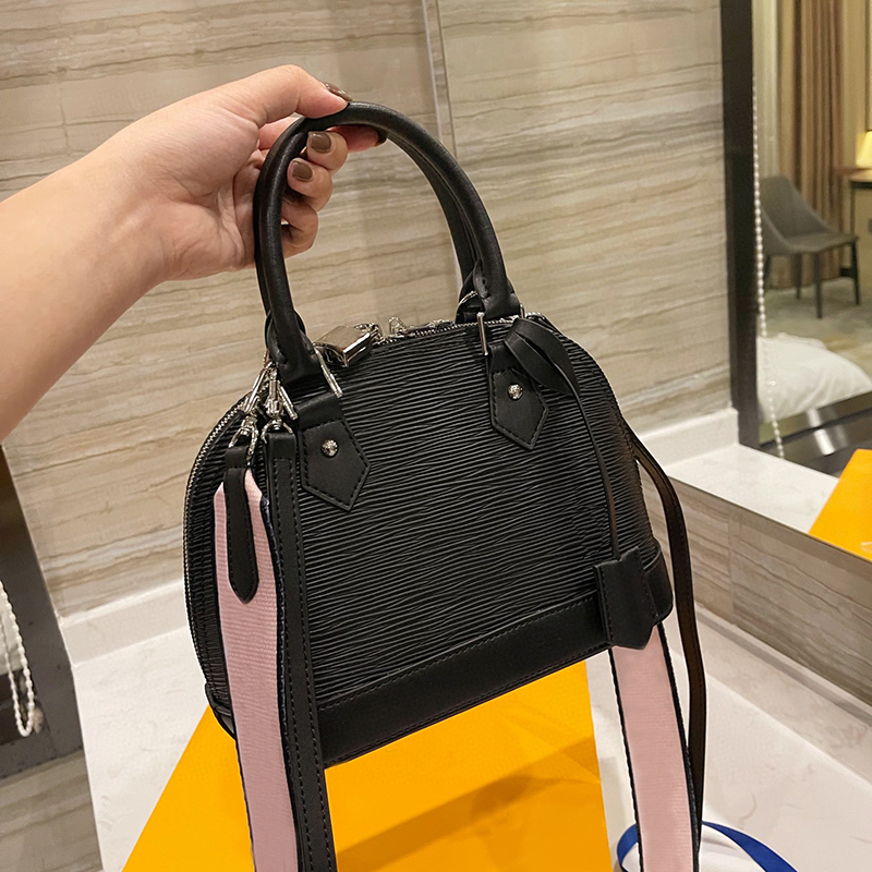 

Shell bags Luxury Designer Brand Fashion Handbags High Quality Women Totes Chains Phone Bag Wallet Cross body Metallic Vintage Temperament, No bags