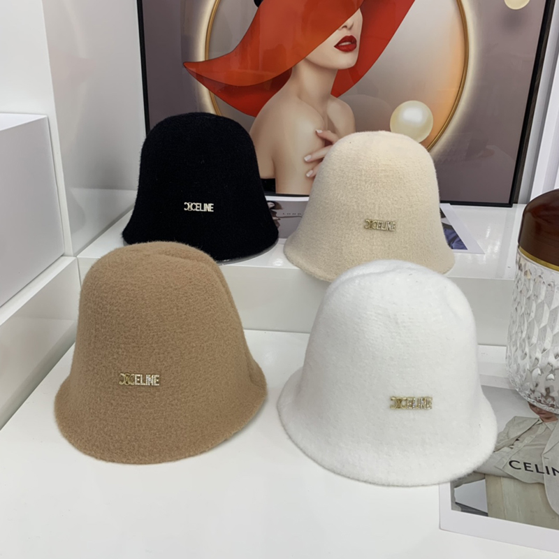 

15style Fashion Designer Letters Bucket Hat for Men Women Wool Foldable Fisherman Caps Beach Wide Brim Hats Folding Ladies Small Sweet Wind, Blue;gray