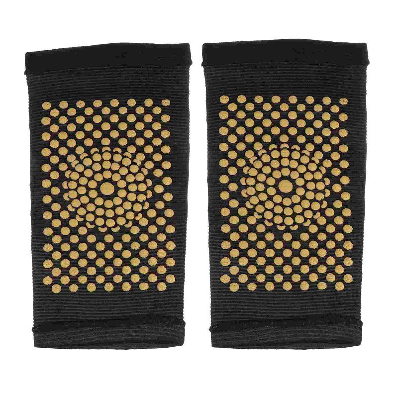 

Elbow & Knee Pads 1 Pair Of Black Cohosh Kneecap Moxibustion Pad Breathable Sleeve, Black;gray