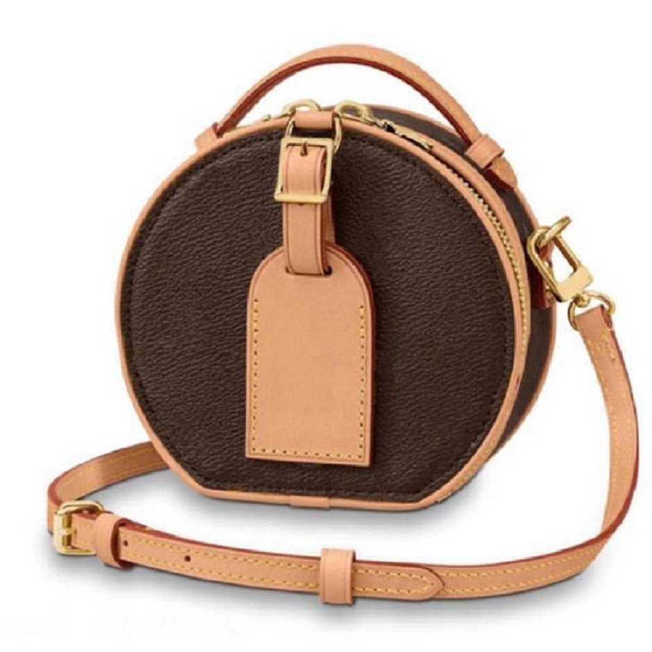 

Mini Boite Chapeaux handbag luxury designer bag wallet Leather shoulder messenger bags High quality ladies Purse, Box