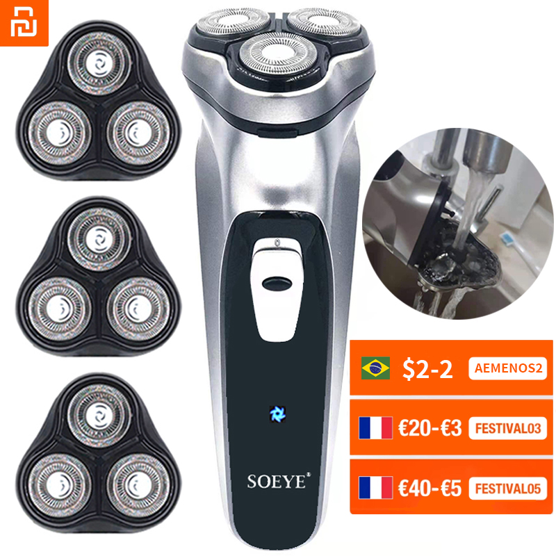 

Clipper Electric Shaver Mens Razor Beard Trimmer shaver for men Mi Youpin portable Shaving machine hair clipper Facial epilato