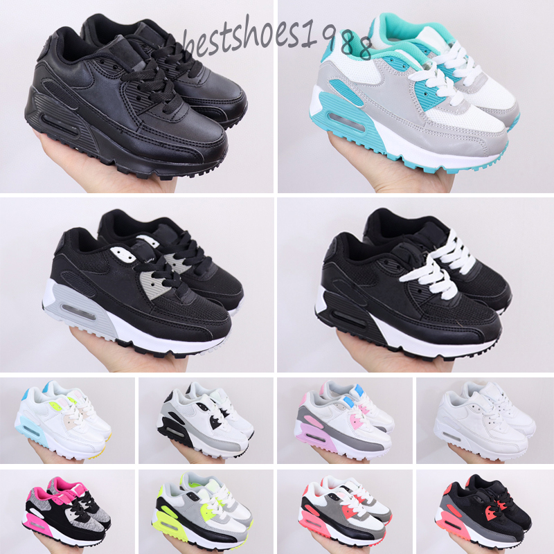 

Children's Shoes Kids classic Boys and Girls Running Black Red White Sports Trainer Cushion Surface Breathable Size Eur 28-35, Color 10