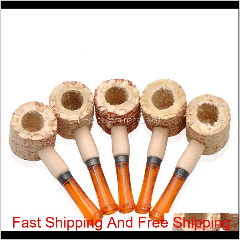 

Men Disposable Corn Pipe Adult Handmade Natural Corncob Pipes Portable Original Smoking Accessories Hot Sale 1 16Yd J2 Ahsyx Atxk7