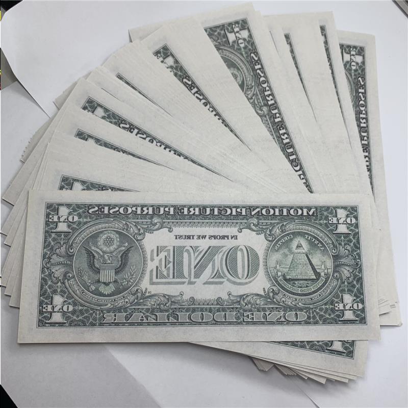 

US Direct Paper Props 6a Currency Copy Sales New Brand Dollar Toy Factory Fdfgd Wtggj