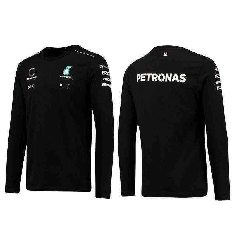 

Petronas Luxury Brand Sweatshirts Mens t Shirts Mercedes Amg F1 Formula One Racing Women Casual Long Sleeve T-shirts Benz Lewis Hamilton Team Work Clothes Yhf2