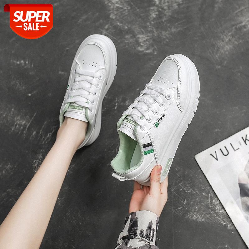 

Sport Comfort Women Shoes White Lace-Up Casual Flats Platform Slip-on Shoes 2021 Spring Fashion Sneakers White Women #9p8Q