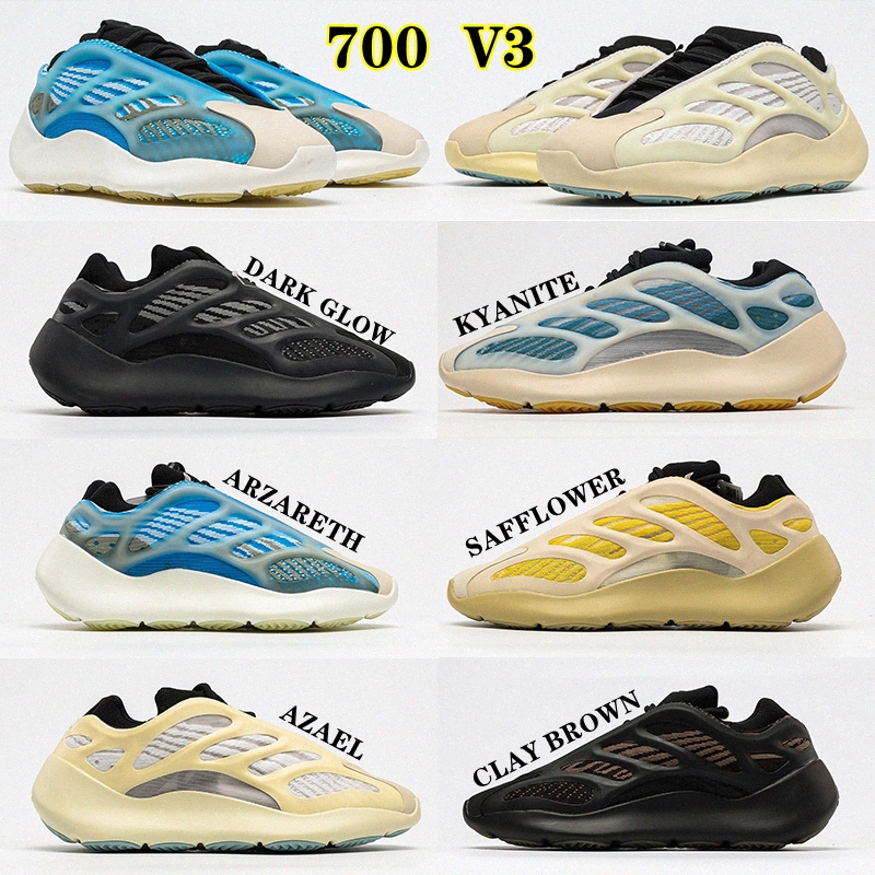 

2021 authentic 700 v3 bright blue orange shoes sun black azael inertia wave runner 700s kyanite static magnet vanta kanye west men women out