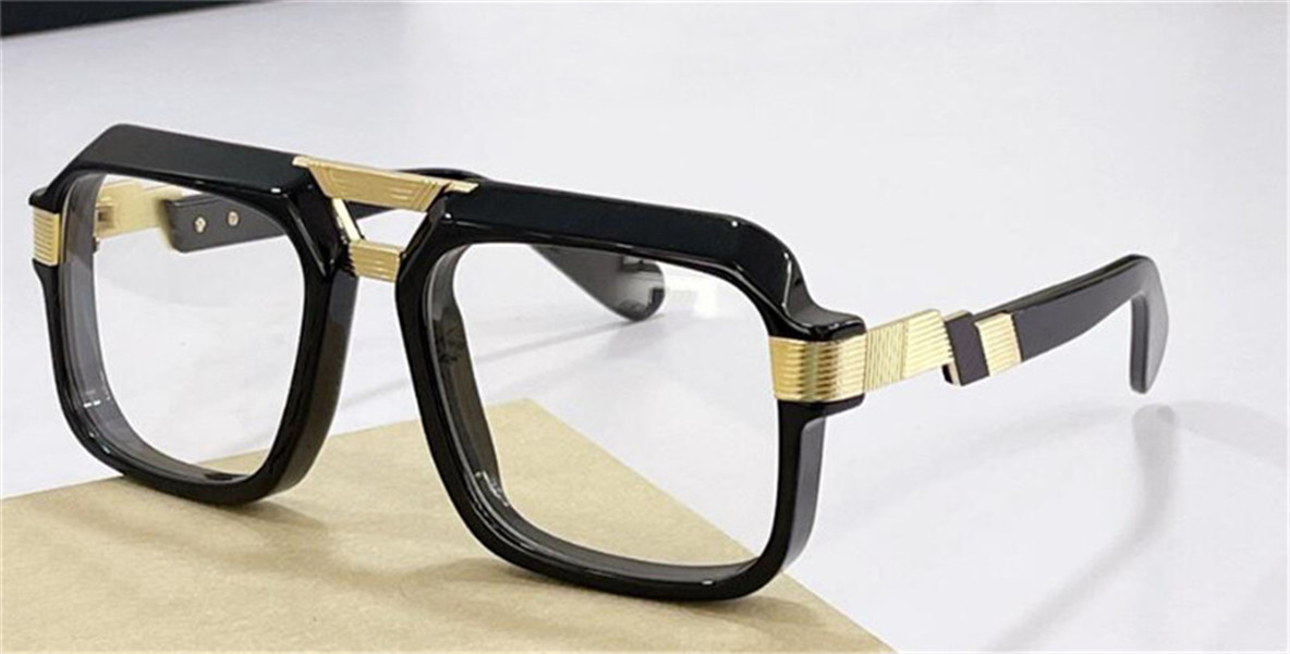 

New fashion optical eyewear 669 classic square frame simple popular style German design male top quality glasses transparent lens