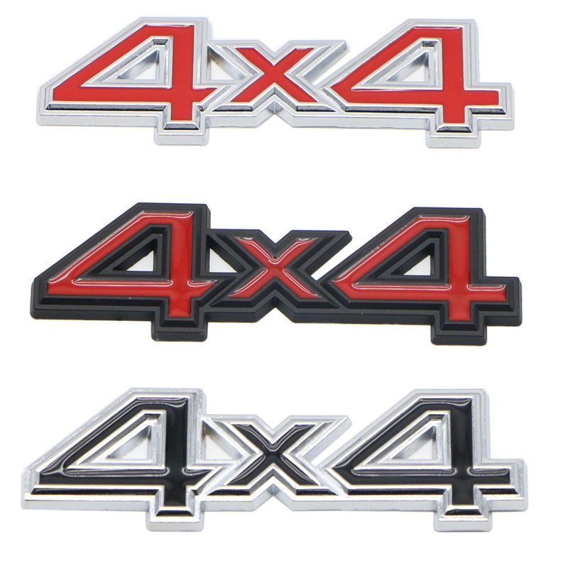 

Car 3D 4X4 Metal Stickers and Decals For JEEP Grand Cherokee Wrangler Car Rear Trunk Body Emblem Badge Stickers Accessories
