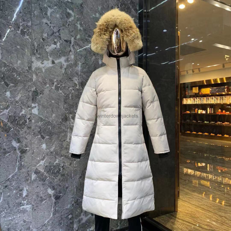 

Designer canada winter canadian goode downs jackets mens womens White duck down Long parkas goose men hoody black label coat women fur parka, I need look other product