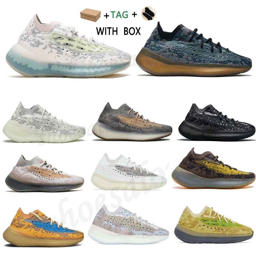 

2021 Kanye Alien West Hott selling Desinger 380s shoes Covellite Natural Yecoraite Blue Oat Reflective Basf Men Women Wave Runner 380 v3 Mis