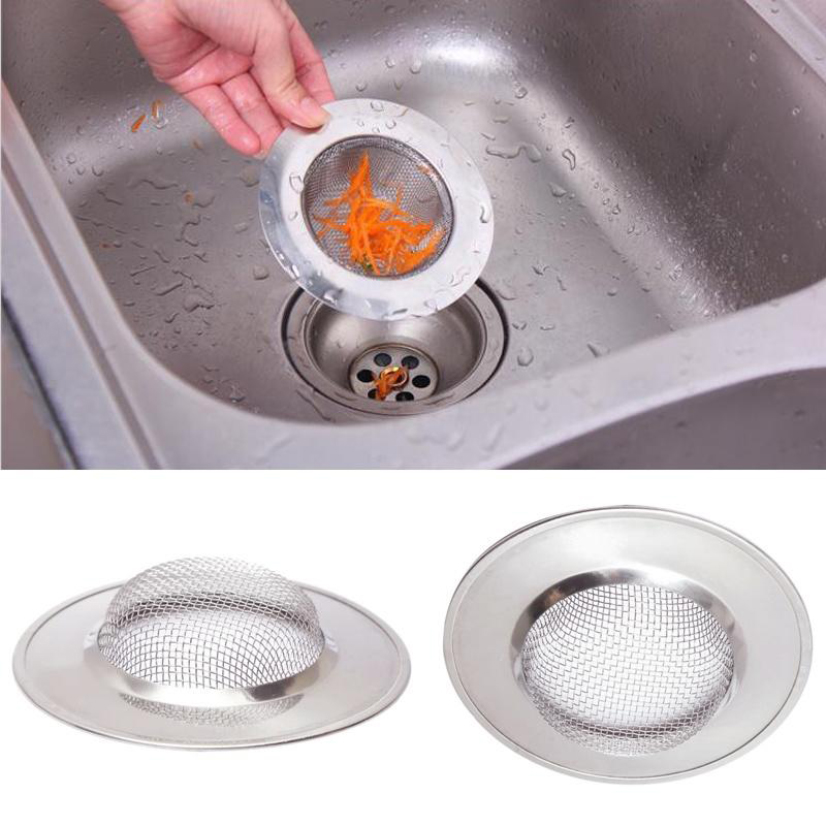 2021 Stainless Steel Sink Filter Mesh Bathtub Sink Filter Net Drain