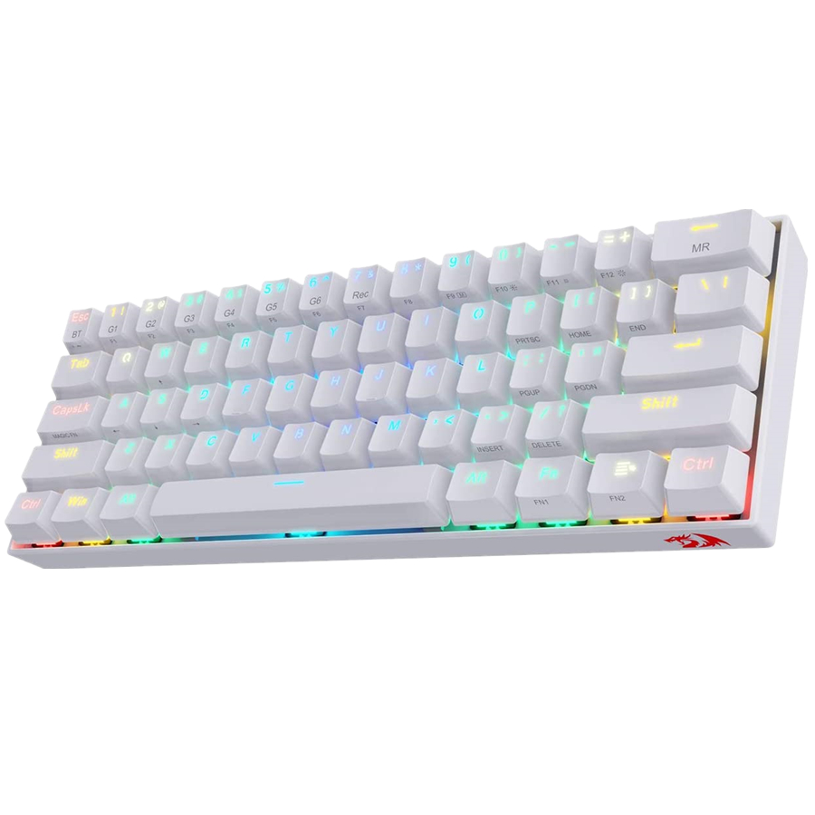 

Redragon K530 Draconic 60% Compact RGB Wireless Mechanical Keyboard, 61 Keys TKL Designed 5.0 Bluetooth Gaming Keyboard with Brown Switches