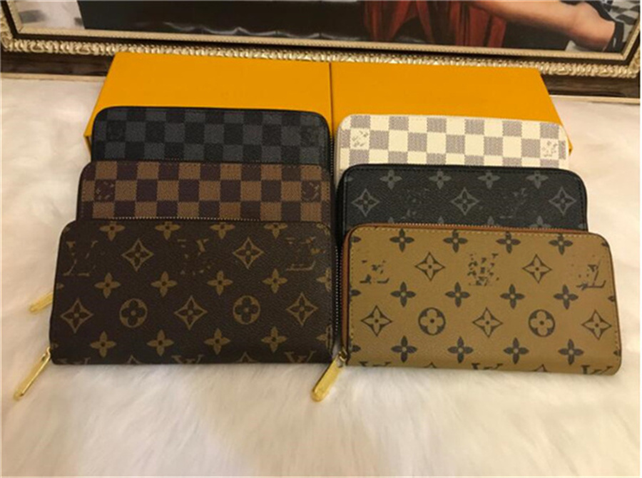 

LVLOUISVITTON BagVUTTON Double Zipper Makeup Bag Women Leather Handbags Brand MICHAEL Shoulder Bags Men Clutch Purse Wallets